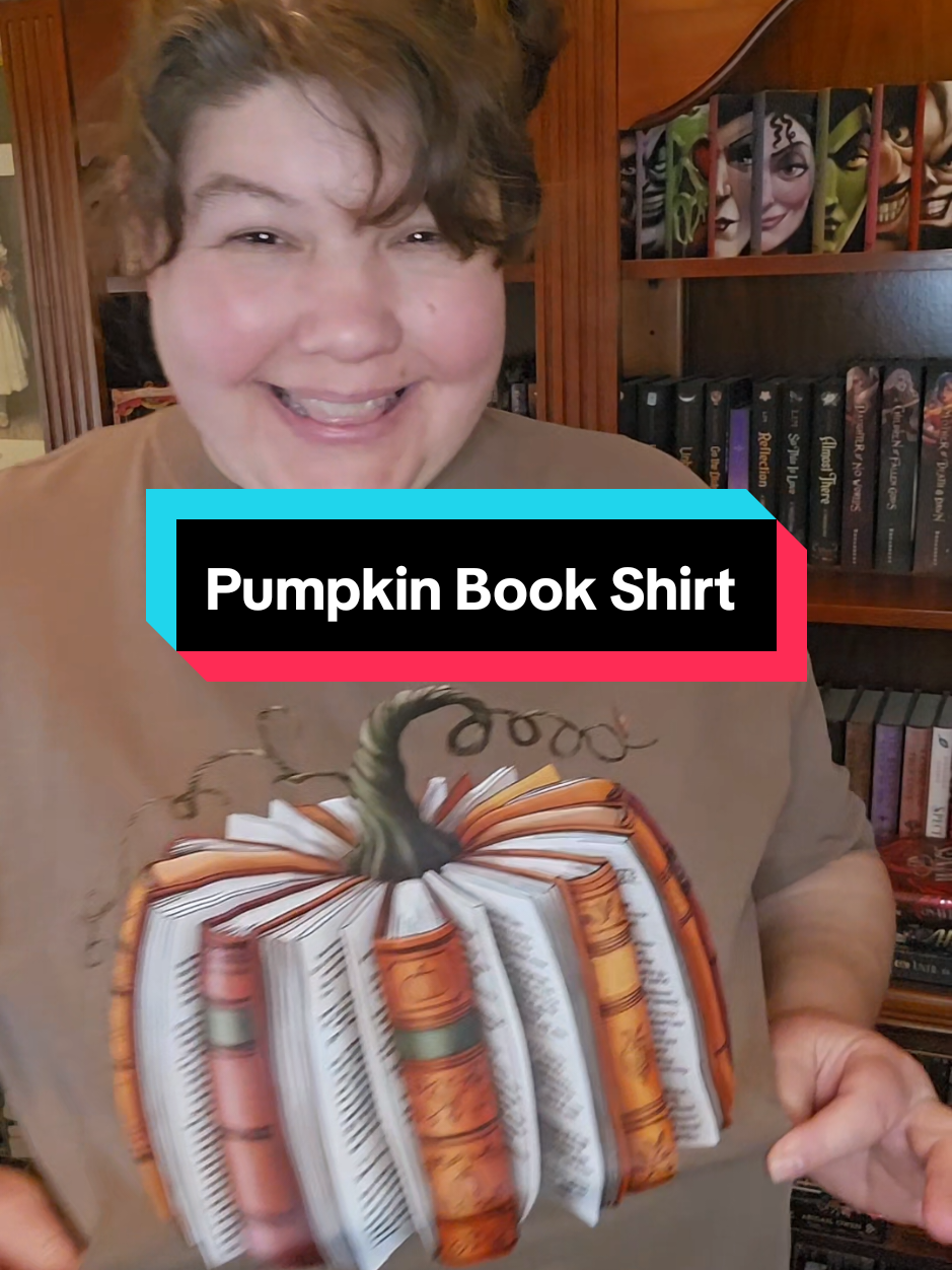 I am completely and utterly OBSESSED!!#booktok #bookishmerch #bookishgifts #bookishthings #bookshirt #pumpkinsweatshirts #halloweentshirts🎃☠️👻 #bookpumpkins #pumpkinshirts #pumpkinshirt #cutebookshirt