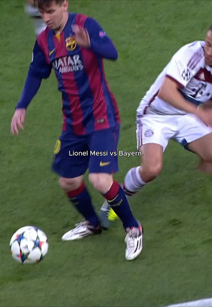 Lionel Messi vs Bayern Munich ☠️🔥 #messi #barcelona #bayern #football 