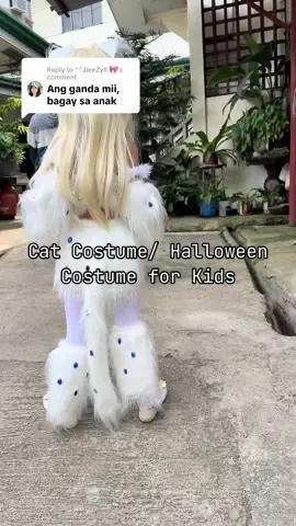 Replying to @^^JieeZyll 🎀 yes me maganda ang costume for our baby girl po perfect ngayong halloween l. #animalcostume #halloweencostume #kidshaloweencostume #halloweencostumeforkids 