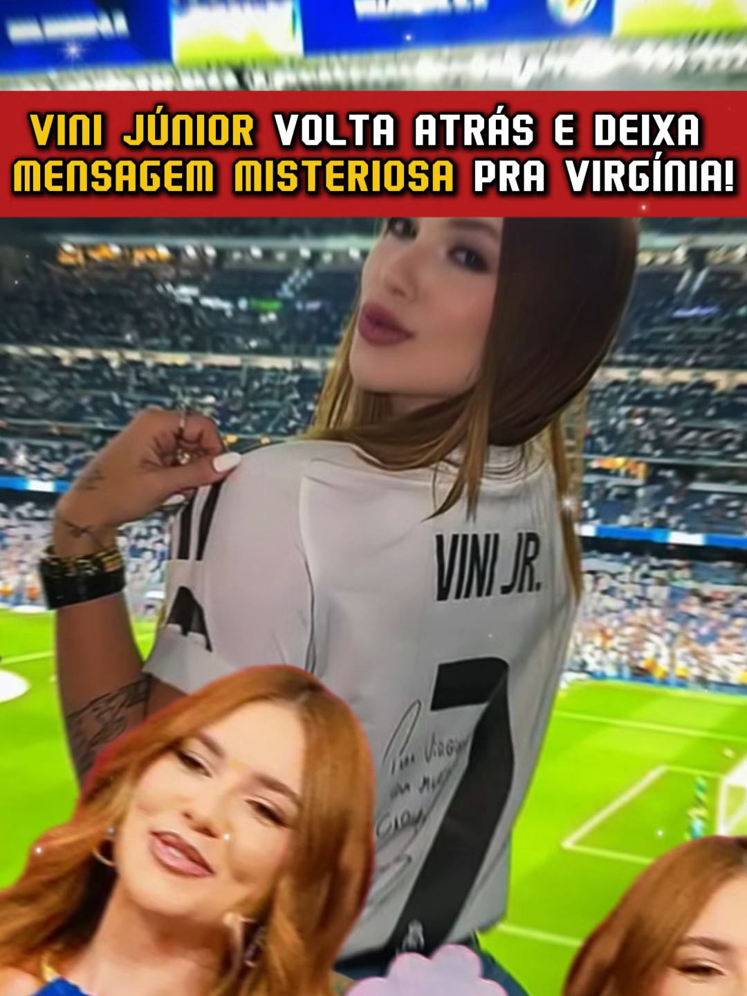vini junior e virginia assumem | vídeo de Virgínia e Vini Jr | Virgínia Fonseca e Vinicius Junior juntos | romance virginia fonseca e vini jr #ViniJunior#Virginia#ViniEVirginia#noticias