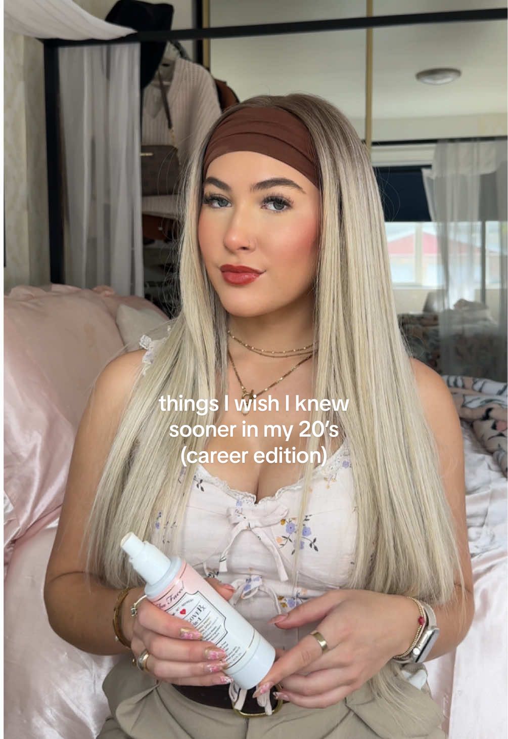no one prepares you for finding a job #careeradvice #careertok #getreadywithme #getready #grwm @Maybelline NY @Too Faced @Revlon Cosmetics @Patrick Ta Beauty @makeupbymario @tarte cosmetics @DIBSBEAUTY 