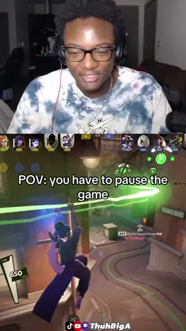 Deadlock pausing😭 ThuhBigA on Twitch #fyp #gaming #deadlockvalve #Deadlock #deadlockgame 