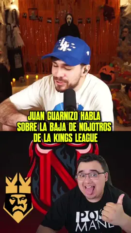 JUAN GUARNIZO HABLA SOBRE LA BAJA DE NOJOTROS DE LA KINGS LEAGUE @JuanSGuarnizo @ded @Kings League Spain @Kings League Openbank #juansguarnizo #elded #kingsleague #nojotrosfc 