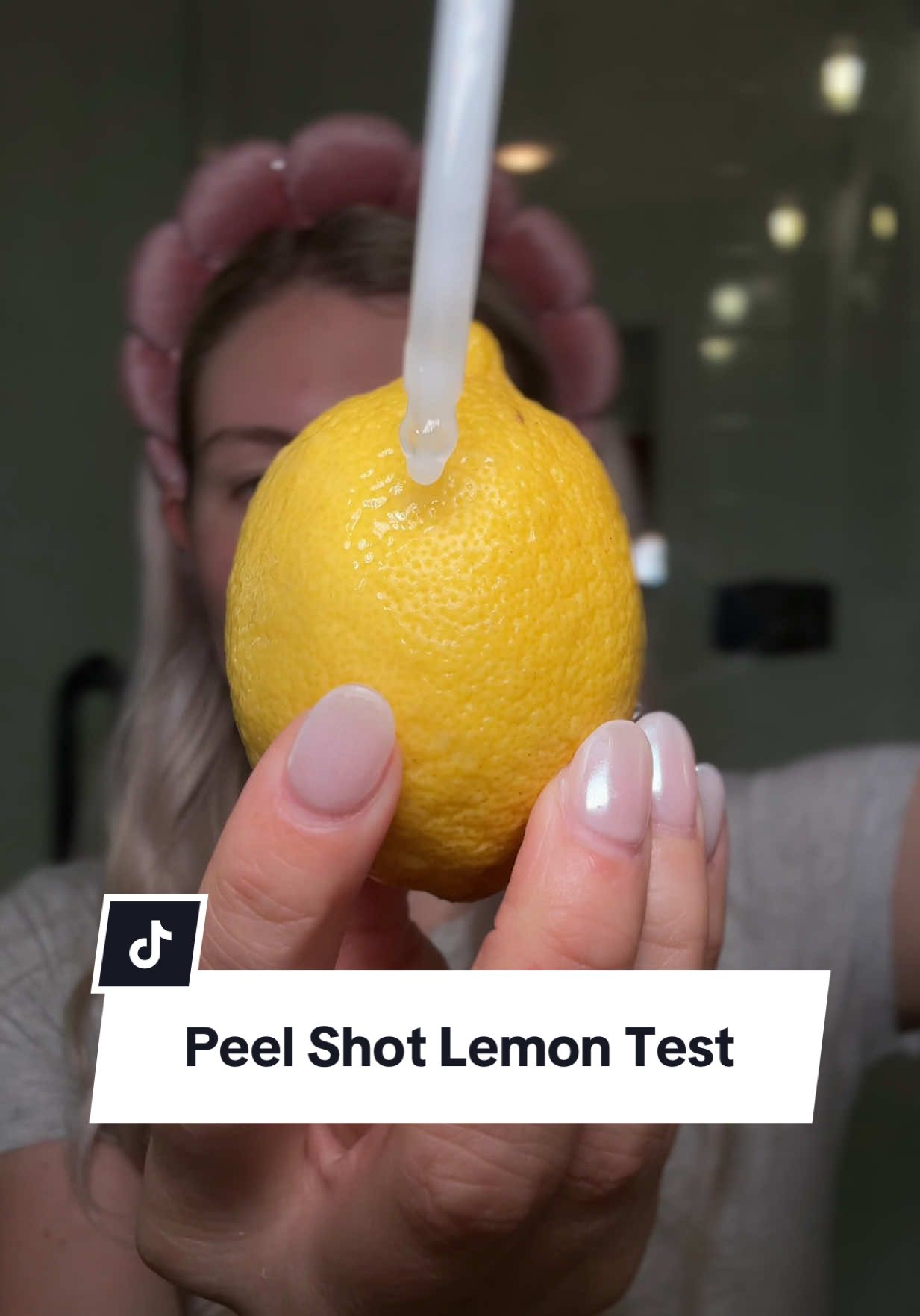 Replying to @Nurse Alejandra | Allie 🩺  Proof it’s not product pilling! This peel only grabs dead skin — not a lemon! 🍋  #drmelaxin #drmelaxinpeelshot #peelshot #exfoliation 