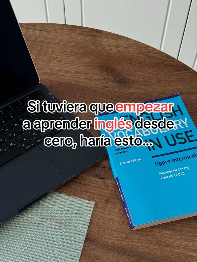 Esto es lo que harías si tuviera que volver a empezar a aprender inglés. #ingles #inglesfacil #tipsdeingles #english #aprenderinglés  