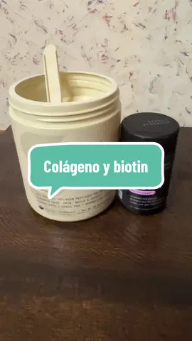 Colágeno y biotin que te ayudará al crecimiento de tu cabello, y tener unos huesos más saludables   ##biotin10000mcg ##collagenpeptides##cabellolargo##uñas##huesos