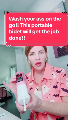 Wash your stinky ass!! This portable bidet will get the job done!!!#bidet #hygiene #traveling #wash #fyp 