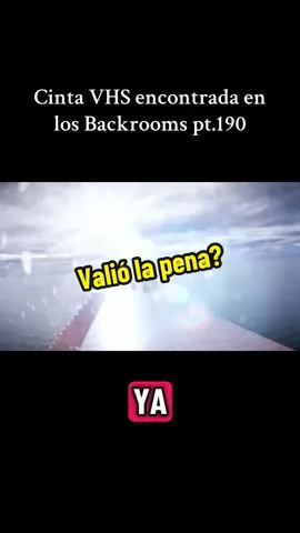 Valió la pena? #backroom #backrooms #vhs #foundfootage #fyp 