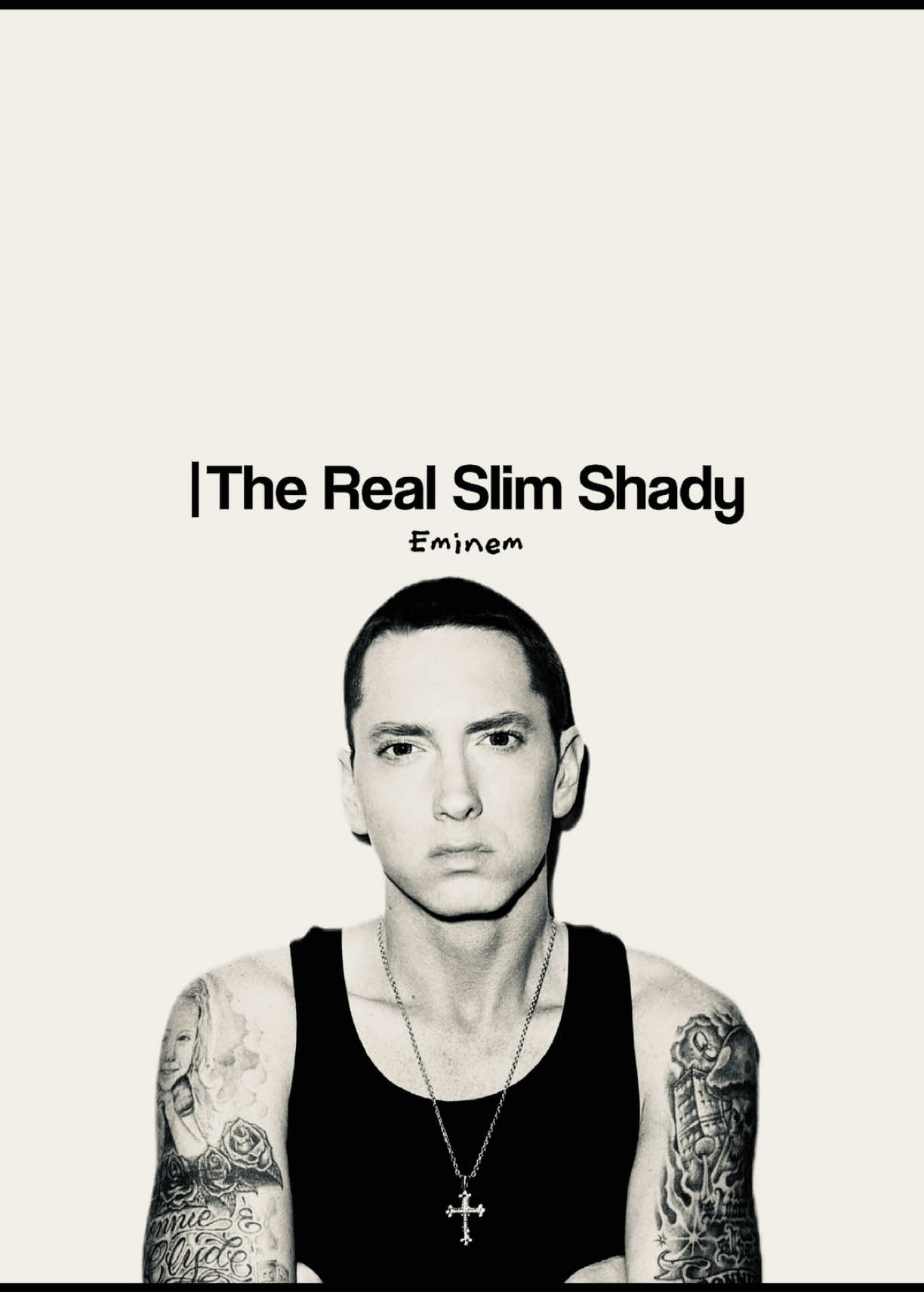 the real slim shady #eminem #song #tipografia 