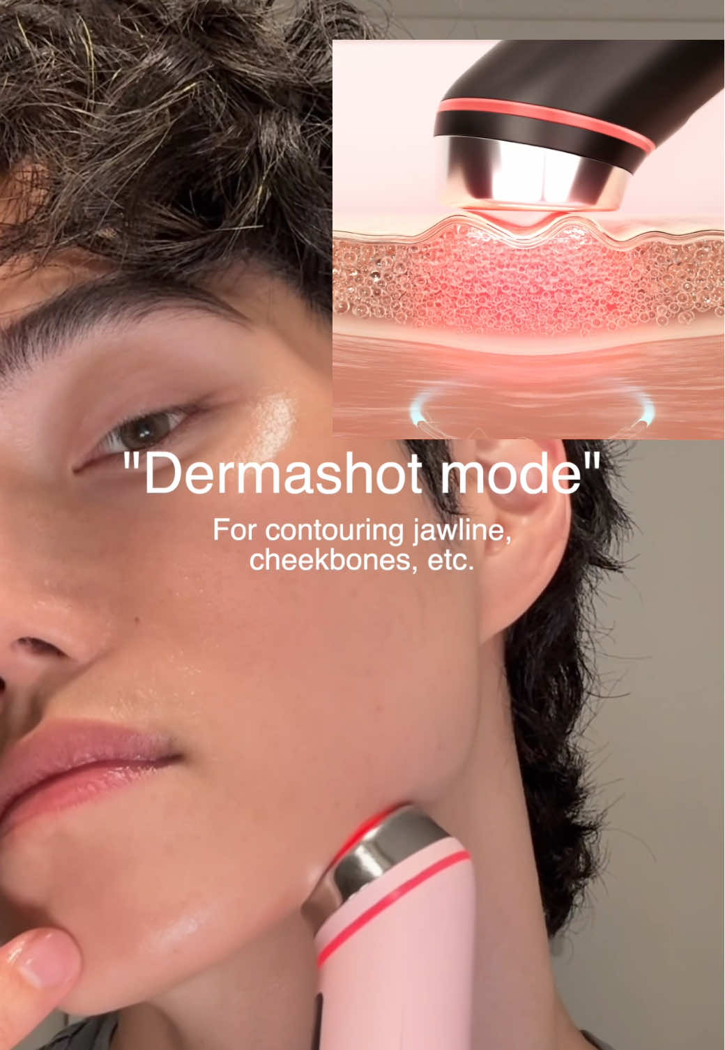 Korea is really living in 2050 😳🇰🇷 #koreanskincare #jawline #medicube #boosterpro #kbeauty 