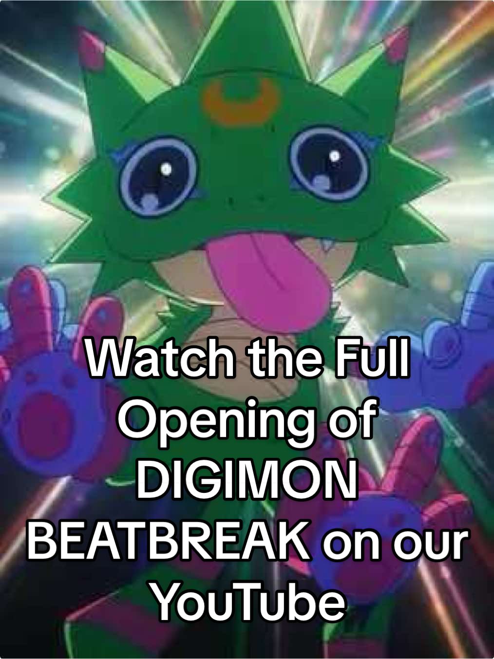 Catch the new opening for the new anime series, DIGIMON BEATBREAK  