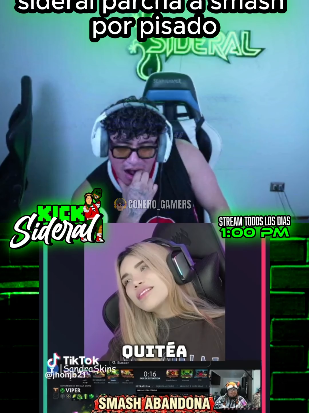 sideral parcha a sandra y smash ##sideraldota #sandraskins #smashdota #sideraldota2 #kickperu💚 #tiktokperu #perupe #kickperu #tiktokperu🇵🇪 #clipsdekick #bebaarmy #sideralchocolatada #paratiiiiiiiiiiiiiiiiiiiiiiiiiiiiiii