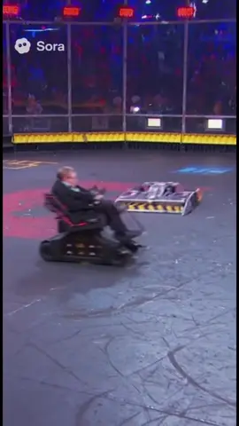 BattleBots: Einstein & Hawking – Team Genius Unleashed (Part 2) ⚡🤖 Albert Einstein returns to the controls for the semifinals as Stephen Hawking’s ultimate BattleBot faces off against Hydra — the flipper king. Sparks fly, wheels spin, and physics takes flight as Team Genius fights to reach the finals. Science just hit back harder than gravity. #BattleBots #Einstein #StephenHawking #RobotWars #ScienceHumor #AIComedy #TechTok #ViralComedy #FunnyReels #SmartHumor #GetRoastedAI #SciFiTok