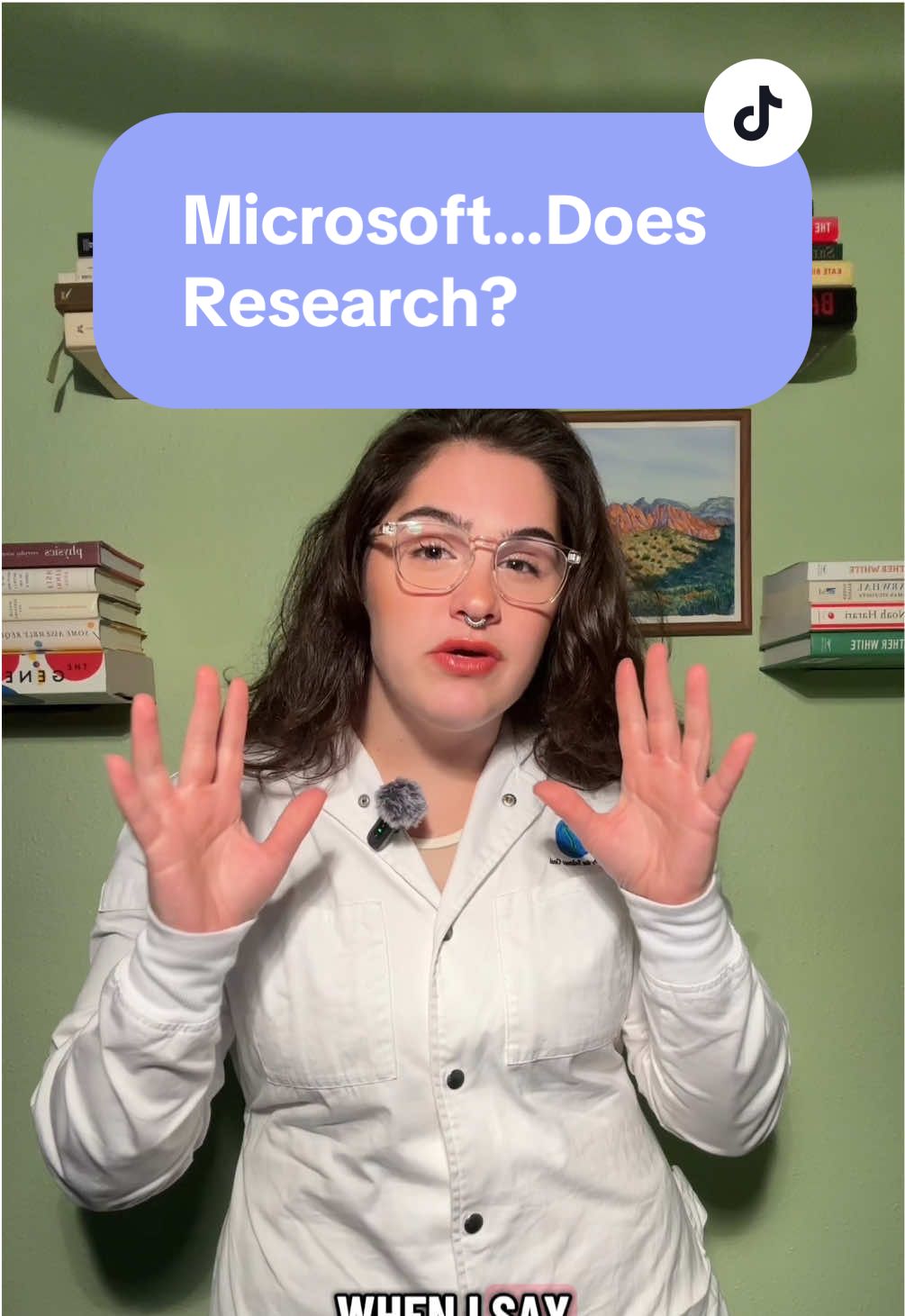 Tag a biologist, biochemist, or materials scientist (I dare you)👀 #greenscreen #womeninstem #sciencetok #educational #stem 