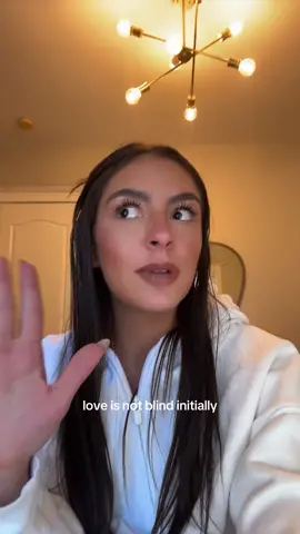 love isn’t blind (at first) #loveisblind #relationships #hottake 