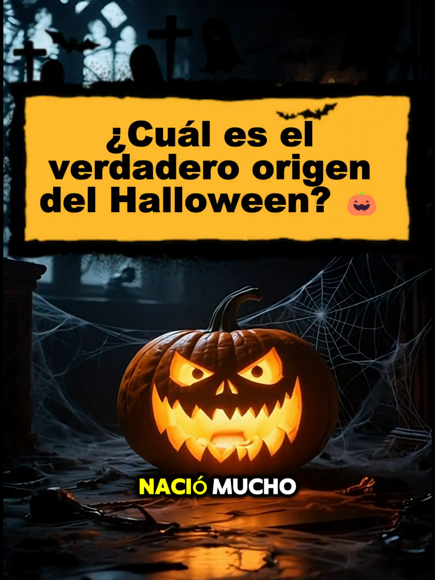 ¿Cuál es el verdadero origen del Halloween? 🎃 #Halloween2025 #samhain #Halloween