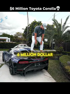 $6 million Toyota Corolla💀 @fxalexg #fxalexg #money #motivation #bugatti #cars 