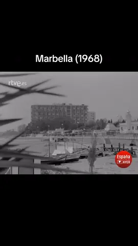 Marbella (1968) Fuente: RTVE #marbella #costadelsol #malaga #andalucia #españafotosdeayer 