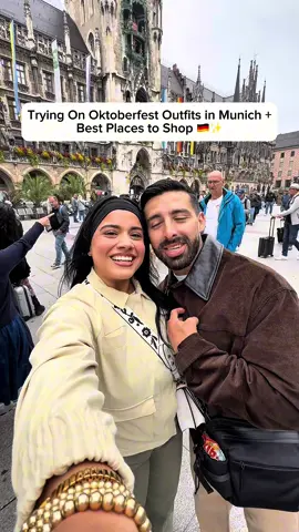 Trying On Oktoberfest Outfits in Munich + Best Places to Shop 🇩🇪✨  #oktoberfest #munichgermany #lederhosen #dirndlstyle #wheretoshop @emilionavarro_ 