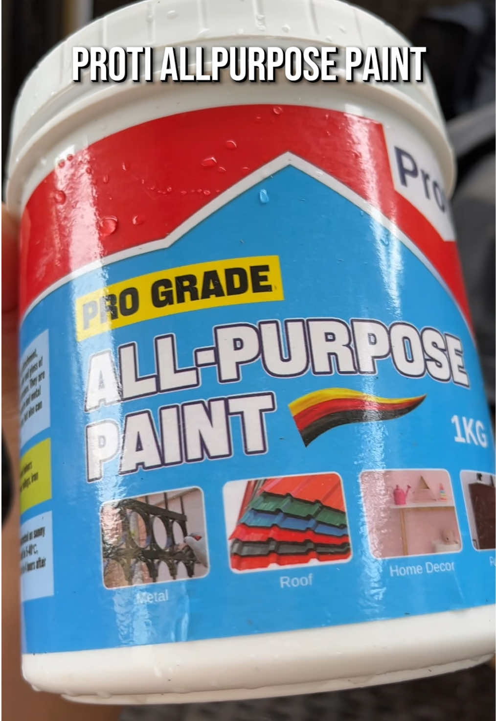 Proti all purpose paint #paint #pintura #protipaint #antirustpaint #odorlesspaint 