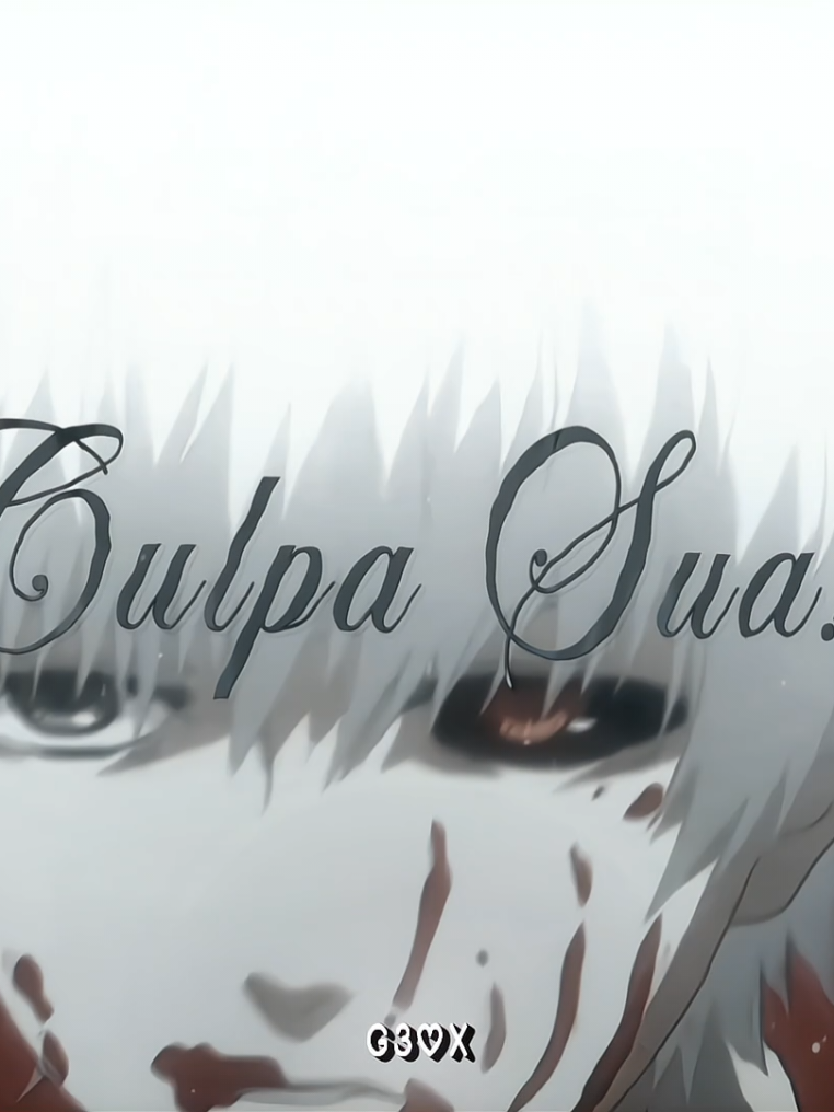 Você não muda. (voltei com CC novo) | IB: @gomes #kaneki #tokyoghoul #rize #anime #fyp 