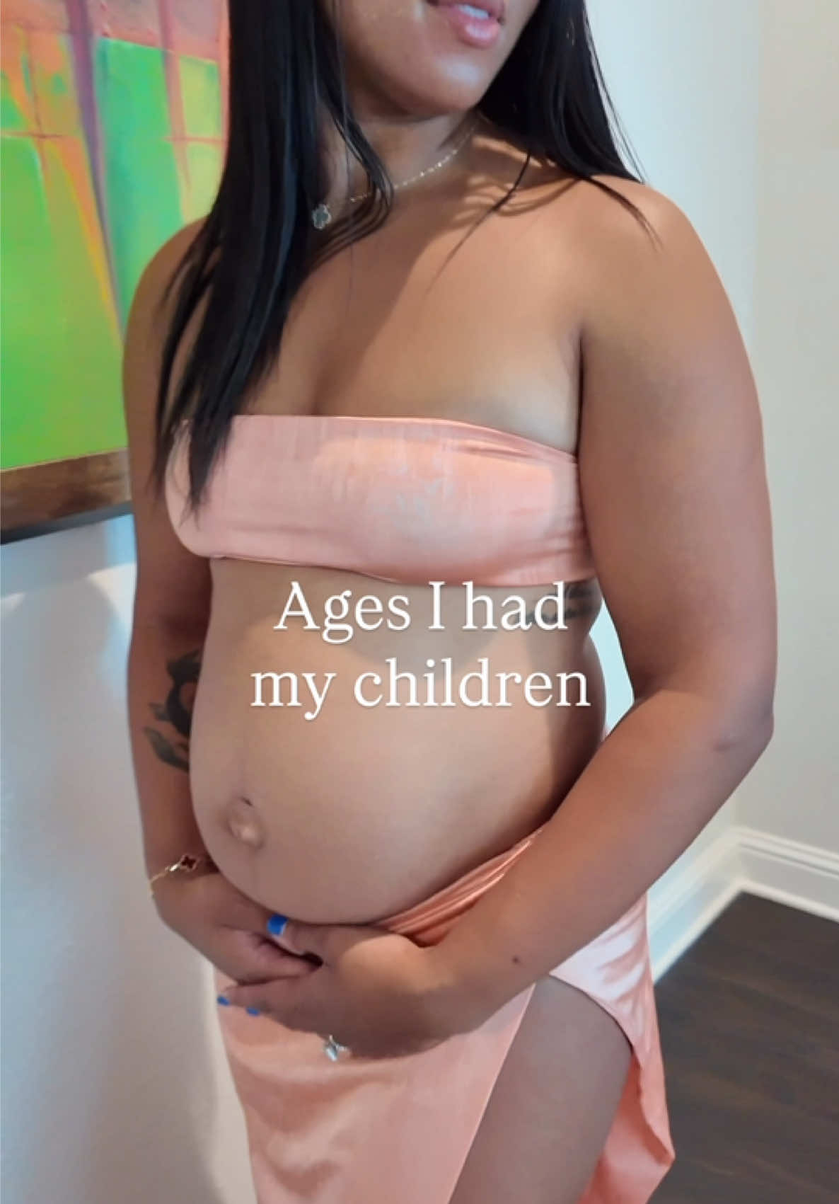 My biggest blessings 🤍 #mom #ages #kids 