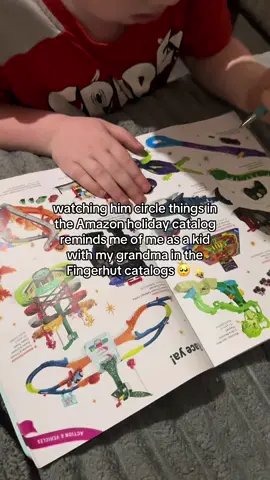 did you circle things in a catalog around holidays 👀 #christmascatalog #amazonfinds #cozychristmas 