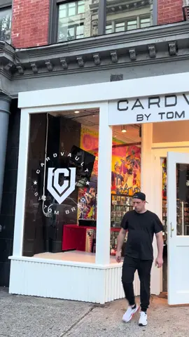 The @Topps card business is KILLING IT! Congrats @Tom Brady and Card Vault on the Grand Opening TOMORROW in SoHo NYC👊🏻👊🏻