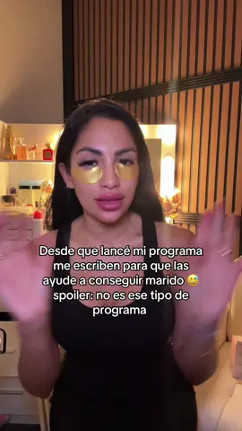 Desde que lancé mi programa me escriben para que las ayude a conseguir marido 😅 spoiler: no es ese tipo de programa 
