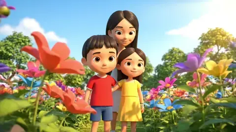 🌼 Hari ini kita belajar tentang kasih sayang dari lagu sederhana tapi penuh makna 💕 Dari ibu yang penuh cinta, ayah yang selalu menjaga, sampai adik dan kakak yang selalu bersama 🤗 Setiap baitnya mengingatkan kita betapa indahnya keluarga ❤️ Yuk nyanyi bareng lagu “Satu Satu Aku Sayang Ibu” 🎵 Biar makin hangat dan ceria bareng keluarga tercinta 🥰🎤🎶 #fyp #laguanak #animasi3d #sayangibu #tiktokkids 