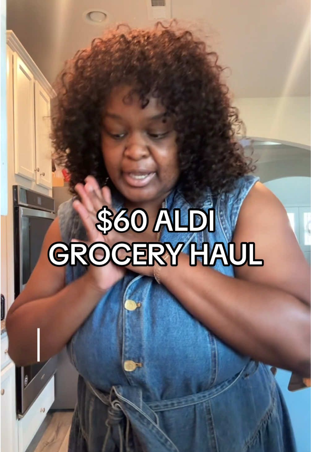 Went to @ALDI USA with a strict budget. Did I stick to it ? We will never know 😂 What did I miss ? What are you adding to your grocery list this week ? #budgetshopping #aldifinds #alditiktok #groceryhaul #familyof3 