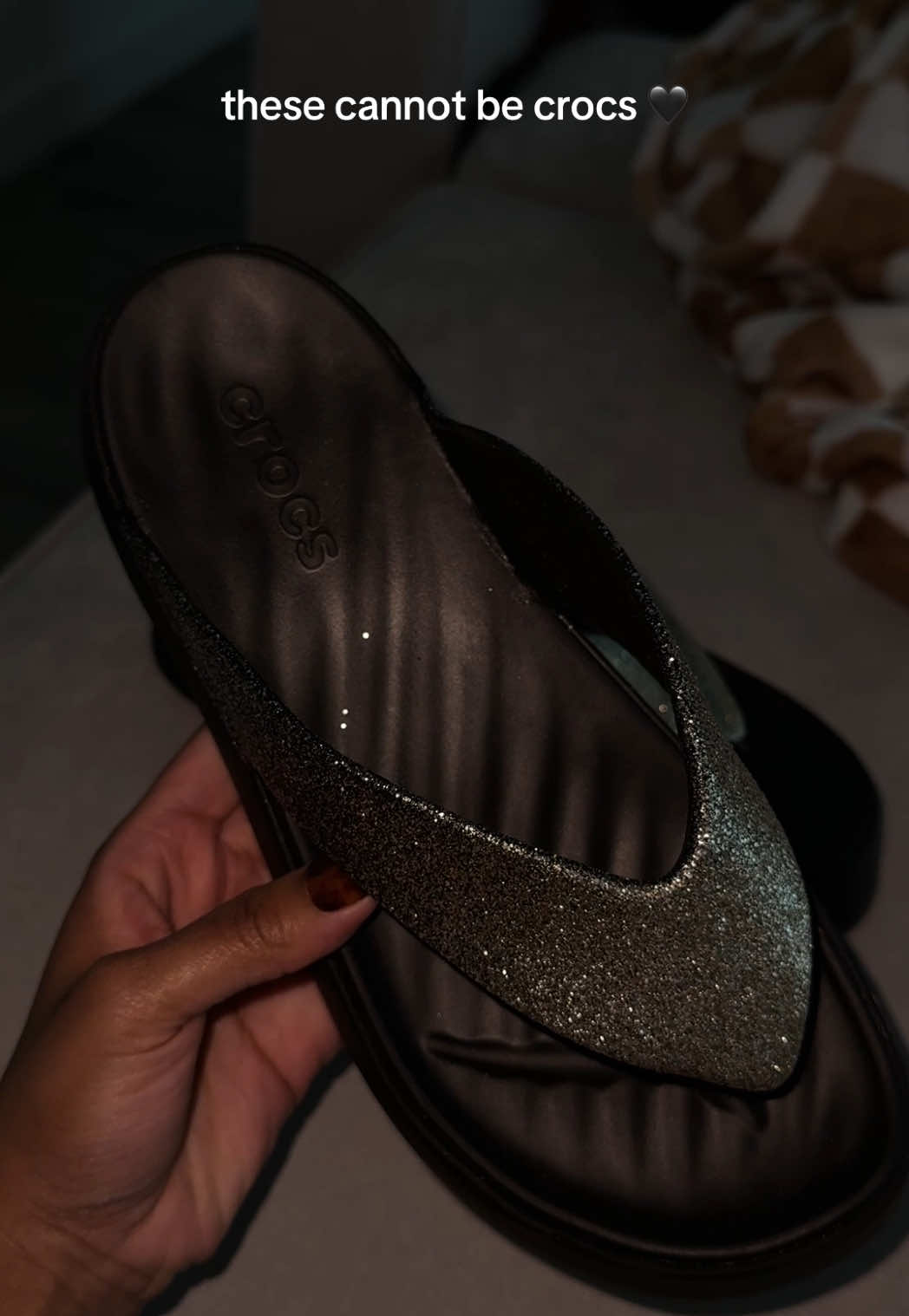 Put glitter on anything and I’ll buy it #crocs #crocsgetawaysandals #sandals  #comfortableshoes #tiktokshopfinds 