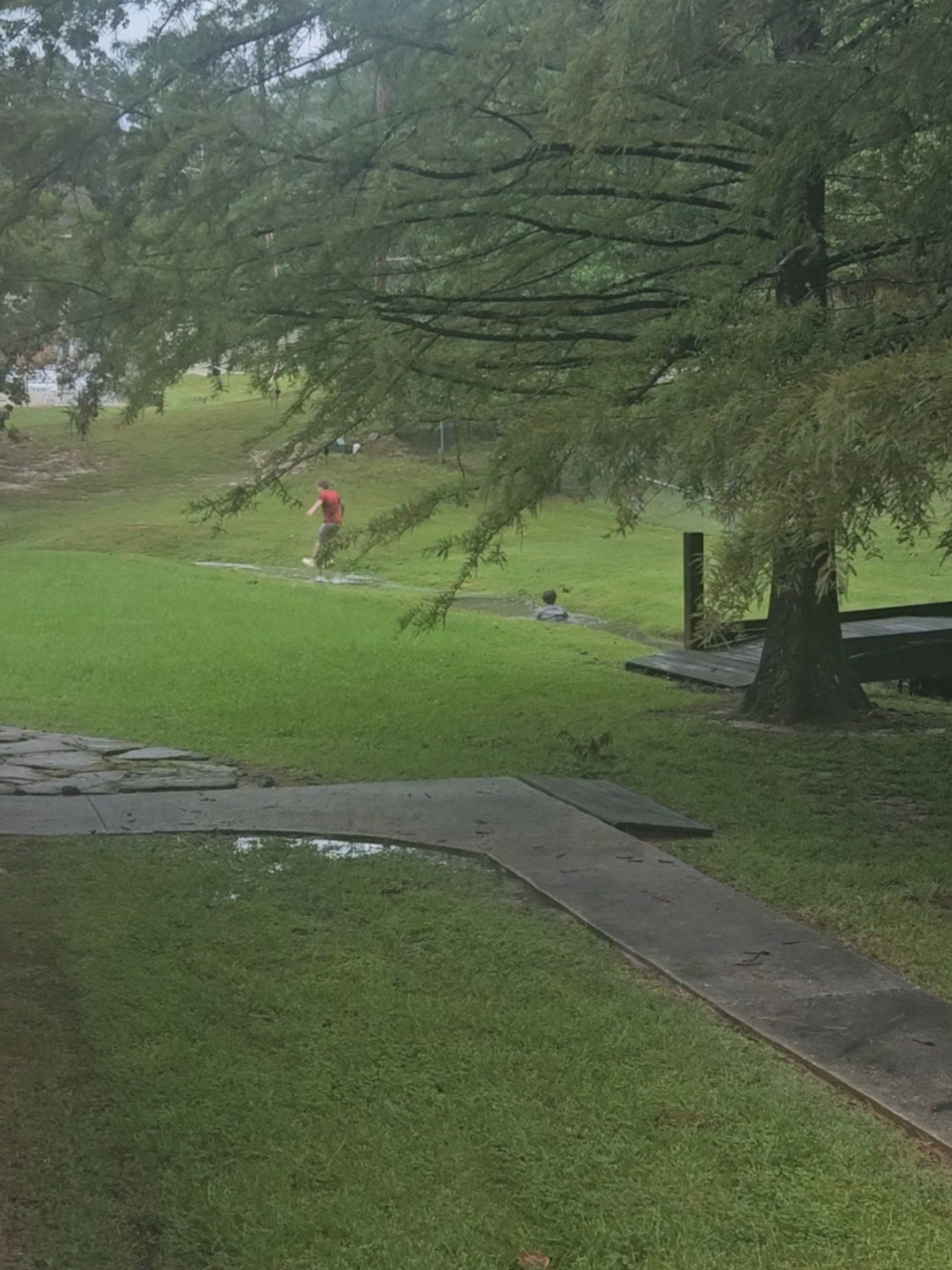 🎶 I think I like when it rains 🎶 #rain #fun #boy #boys #kid 
