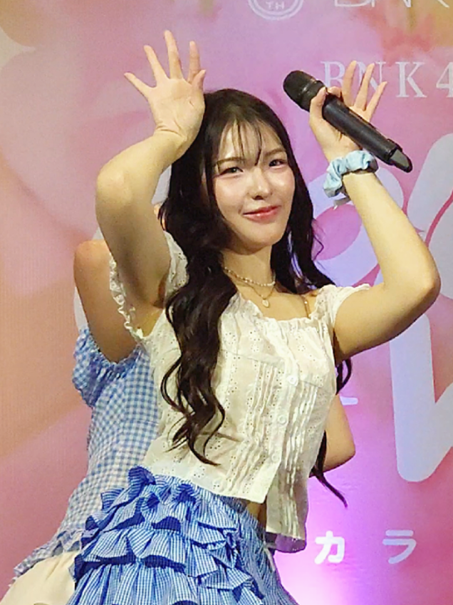 FANCAM [ #Gracebnk48 ] #BNK48 เพลง Saikyou Twintail - ทวินเทล สุดยอดเลย #ColorconWinkTH_Roadshow #ColorconWinkTH @瑋玲 