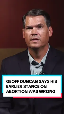 When he was a Republican lawmaker, Geoff Duncan supported Georgia’s so-called ‘Heartbeat Bill’ that bans most abortions after about six weeks of pregnancy  Now he’s running for governor as a Democrat and says his earlier stance was wrong #news #georgia #politics #gapol 