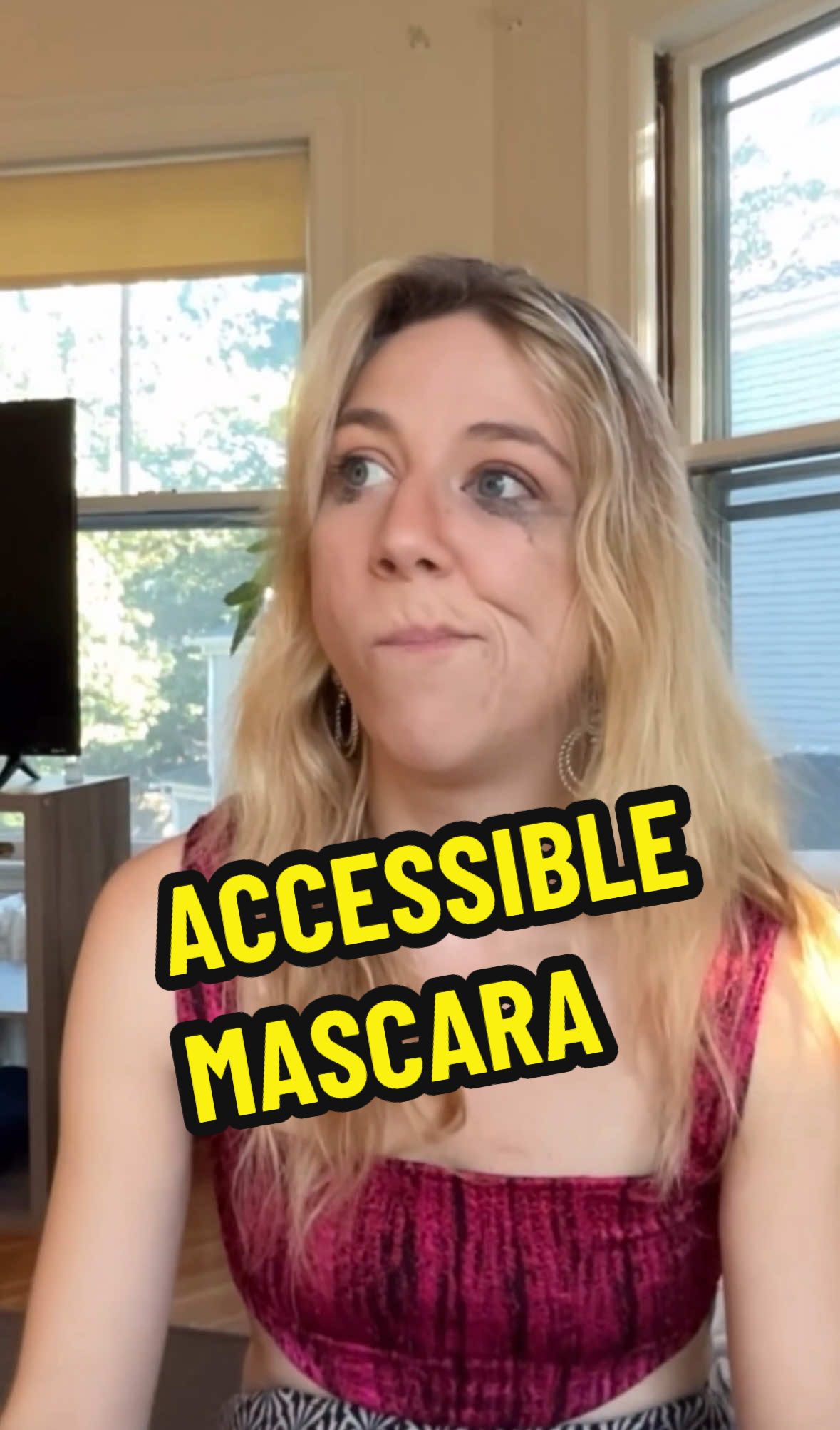 Also, Happy World Cerebral Palsy Day! 👁️‍🗨️👁️‍🗨️ #Accessibility #makeup #mascara #disabled #cerebralpalsy 