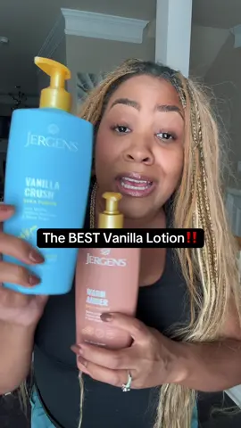 These are SO Good!!! @JergensUS really stepped it up!! #jergens #lotion #vanillacrush #tiktokshopcreatorpicks  