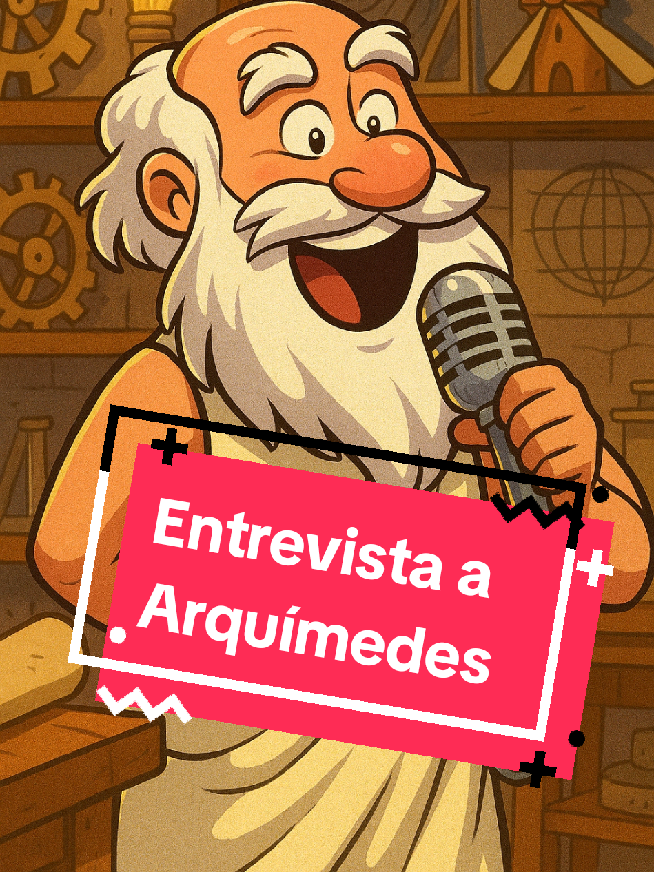 Entrevista a Arquímedes. . . . #tostenes #humor #comedia #SabiasQue #arquimedes 