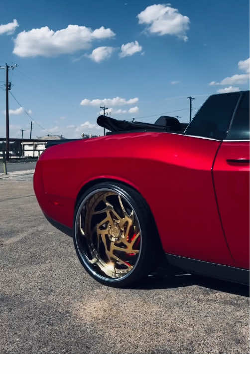 Hellcat on CORLEONE FORGED  . . . #fyp #corleneforged #hellcat #skipday1 
