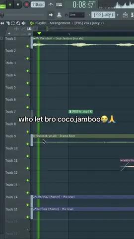 bro is coco jambing🔊 #producertok #flstudio #808 #hoodtrap 