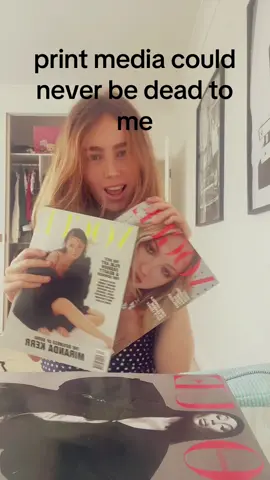 vintage vogue has my heart 💝 #vogue #magazine #printmedia #foryou #fashion 