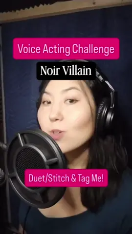 #stitch with @Abigail Carey  Noir Villan 💋🕵🏽 #voiceactor #voiceactingchallenge 