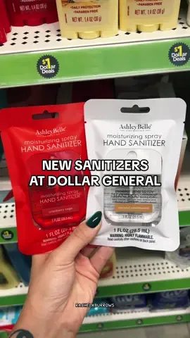 NEW SCENTS OF THE $1 HAND SANITIZERS 😍 #dollargeneral #dollargeneraldeals #dollargeneralfinds #dollargeneralhaul #shopwithme 