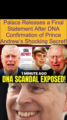 Palace Releases a Final Statement After DNA Confirmation of Prince Andrew’s Shocking Secret!