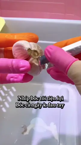 Bóc tỏi k còn là vấn đề... Nhíp bóc tỏi tiện lợi cho bác nào hay phải bóc tỏi đây ạ🥰 #nhipboctoi #giadungtienich #noitrothongminh #xuhuong 