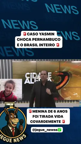 adolescentes estão sendo ouvidos pela morte de Yasmin Pereira, de 6 anos, encontrada morta em um matagal na comunidade de Ibitiranga, Carnaíba.Yasmin foi encontrada sem vida na tarde de hoje, depois de desaparecer ontem à noite. Os pais estão inconsoláveis e a comunidade, enlutada.