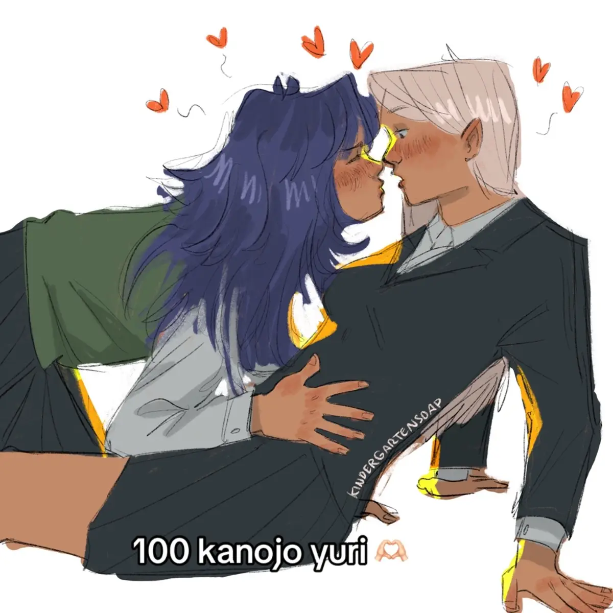 #eiainano #yoshimotoshizuka #100kanojo #100girlfriendsthatreallyreallyloveyou 