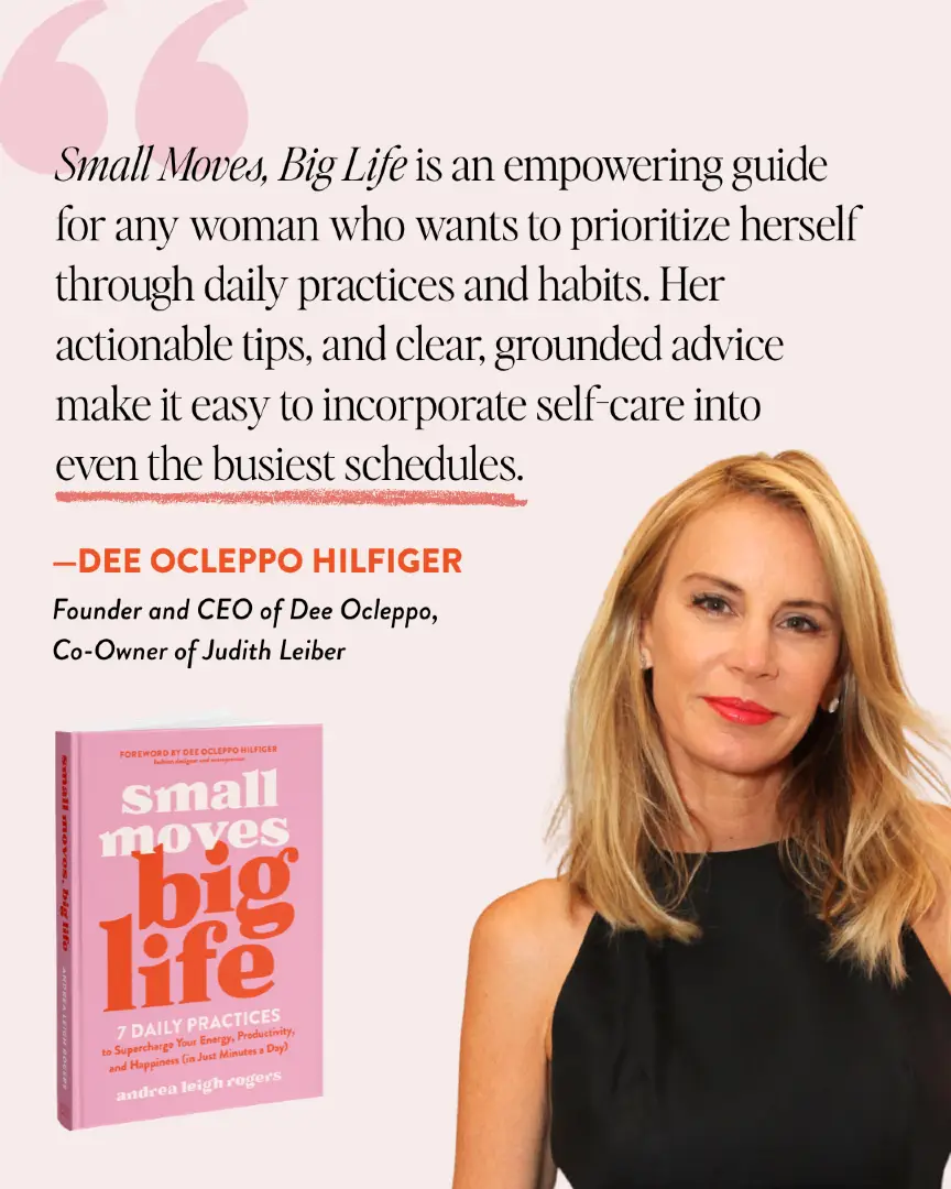 What a gift to be seen by women I respect so much 💛 Dee Ocleppo Hilfiger, Brittany Lo, and Ashley Bellman have each built something meaningful while making space for other women to rise. So grateful to them for their words about my book. When you pre-order, you’ll get exclusive access to The Moves— My private video library of 12 feel-good workouts and 7 stretch sessions that fit into your real life. ✨ Pre-order now → Link in bio 📩 Send your receipt to admin@smallmovesbiglife.com to unlock The Moves #smallmovesbiglife #AndreaRogers #mindset #mindup #StartWhereYouAre #BookTok #authortok #authorsofinstagram #bookstagram