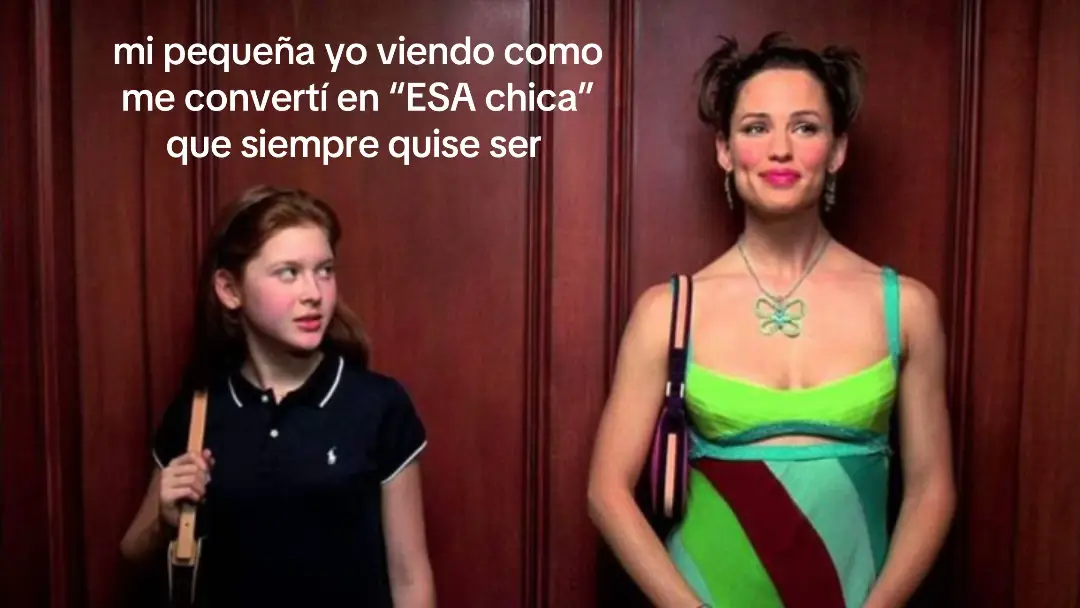 la Vale pequeña estaría fascinada de verme 