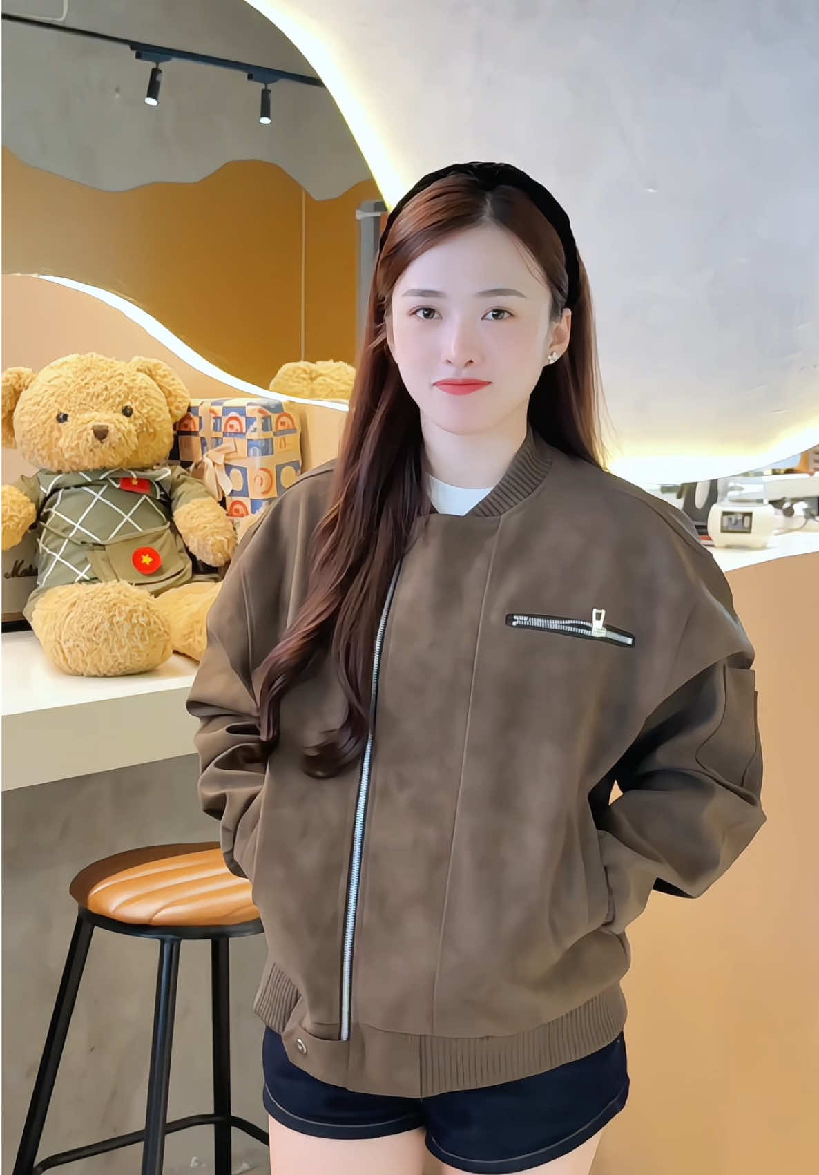 Áo Khoác Da Loang Nam 2 lớp 